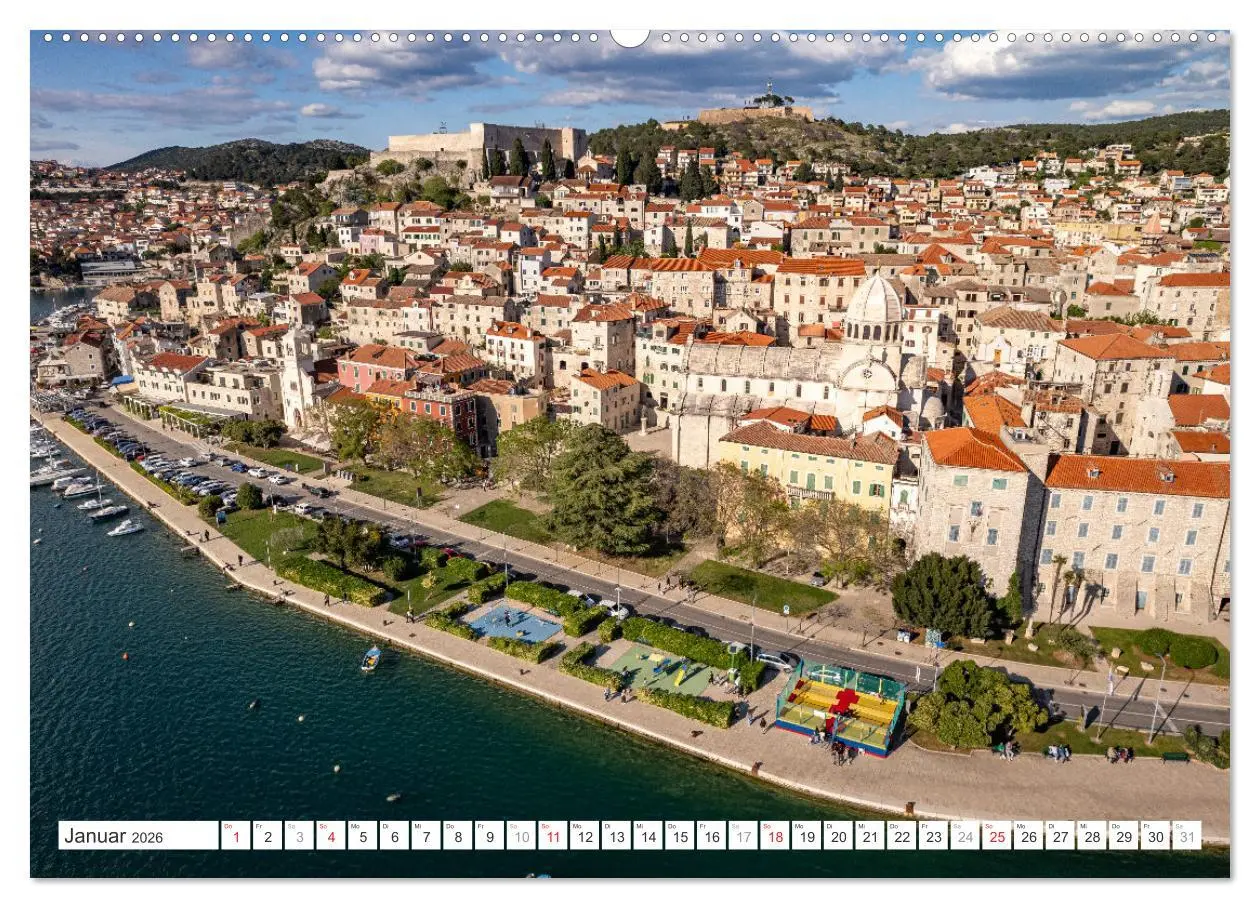 Bild: 9783457390863 | Kroatien von oben (Wandkalender 2026 DIN A2 quer), CALVENDO...