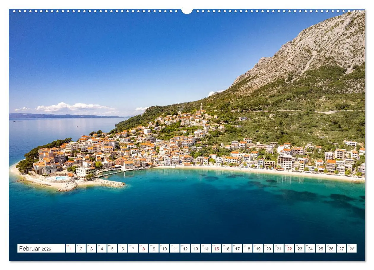 Bild: 9783457390863 | Kroatien von oben (Wandkalender 2026 DIN A2 quer), CALVENDO...