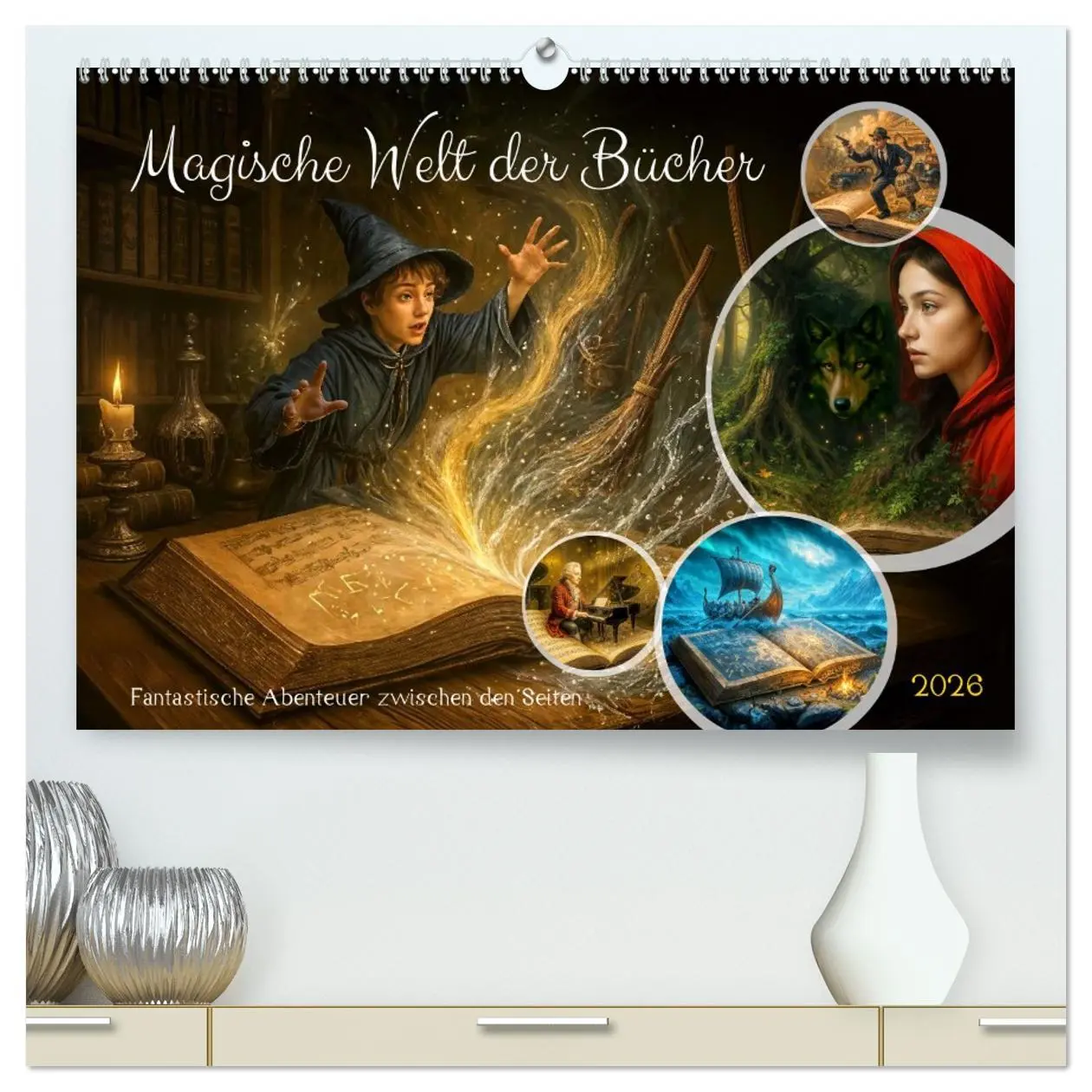 Cover: 9783457910863 | Magische Welt der Bücher - Fantastische Abenteuer zwischen den...