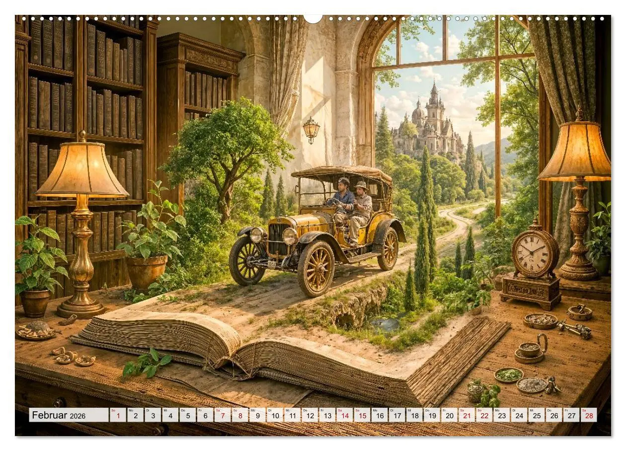 Bild: 9783457910863 | Magische Welt der Bücher - Fantastische Abenteuer zwischen den...