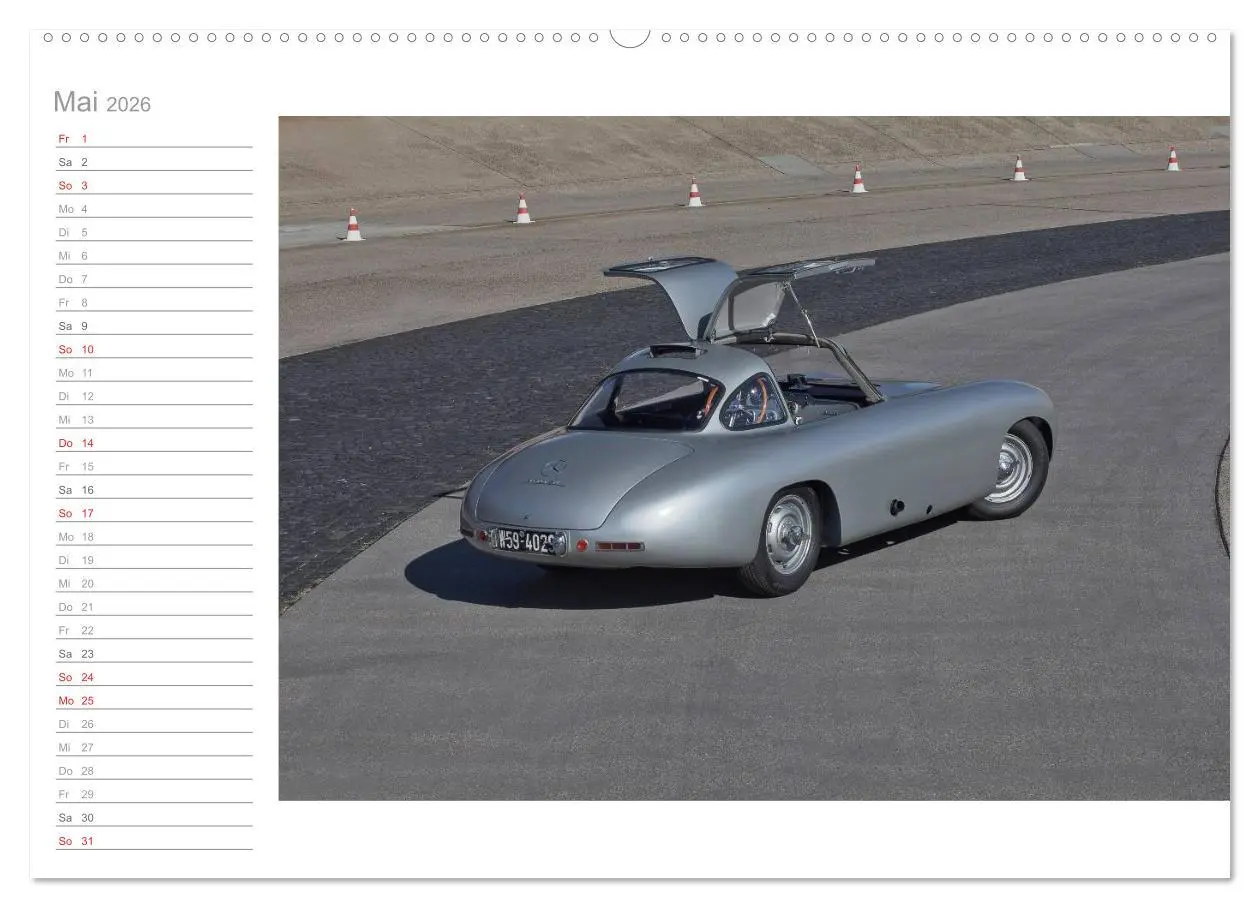 Bild: 9783516000863 | 300 SL Collectors Edition 2 (Wandkalender 2026 DIN A2 quer),...