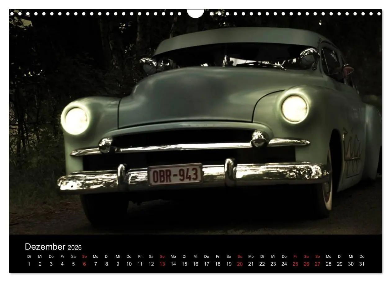 Bild: 9783516170863 | Außergewöhnliche Autos - Hot Rods (Wandkalender 2026 DIN A3 quer),...