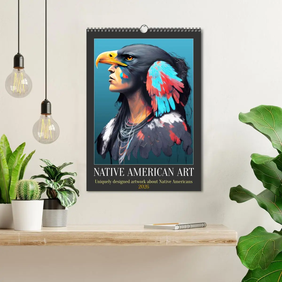 Bild: 9783516550863 | Native American Art (Wall Calendar 2026 DIN A3 portrait), CALVENDO...