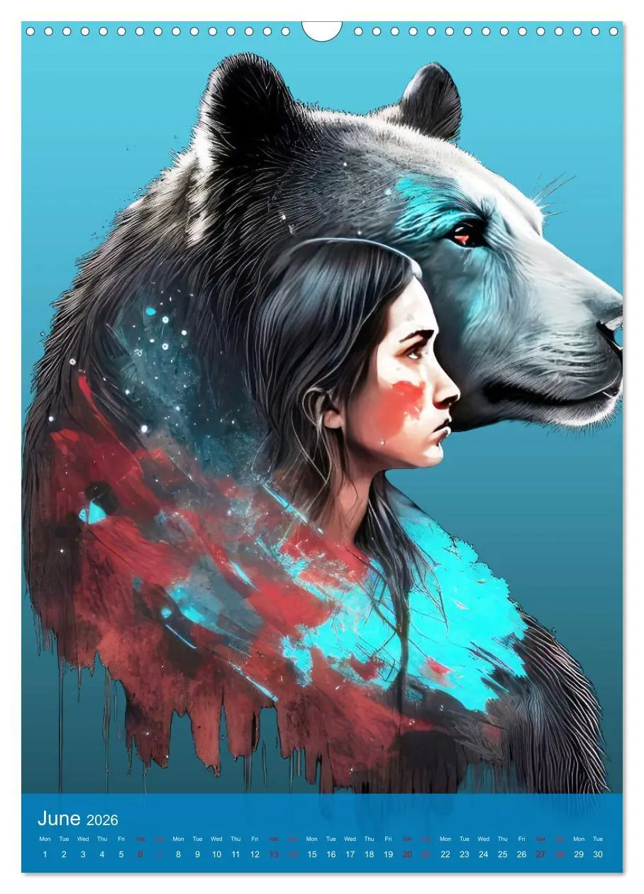 Bild: 9783516550863 | Native American Art (Wall Calendar 2026 DIN A3 portrait), CALVENDO...