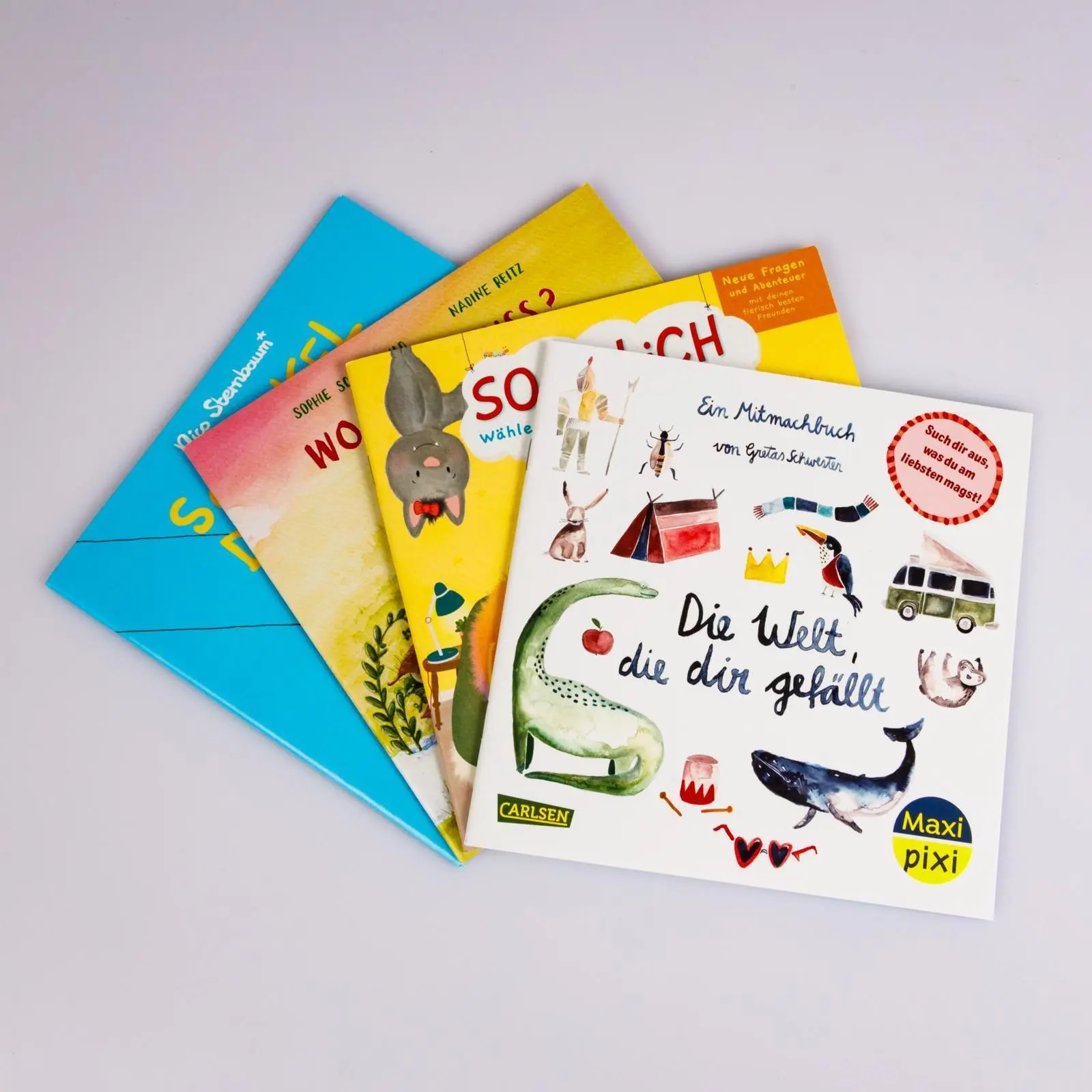 Bild: 9783551030863 | Maxi-Pixi-4er-Set 122: Neue Bilderbücher zum Mitmachen (4x1 Exemplar)
