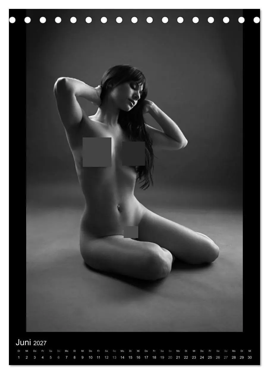 Bild: 9783594080863 | Adorned Nudes - Schmuck und Akt (Tischkalender 2027 DIN A5 hoch),...