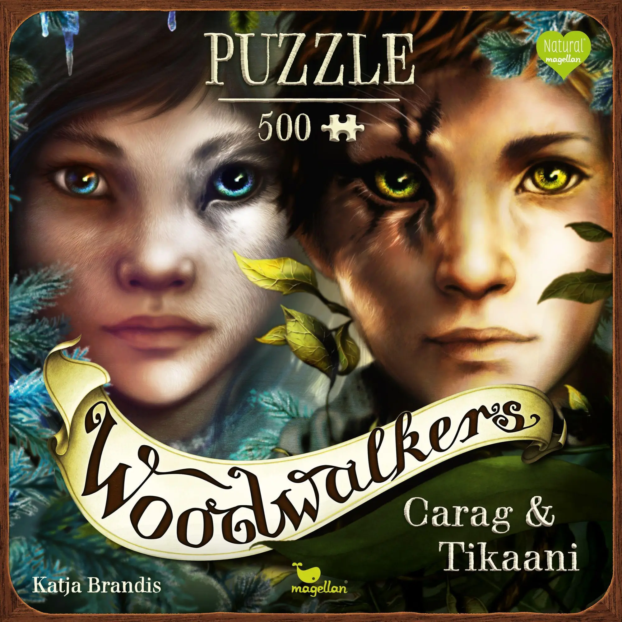 Cover: 4260671130963 | Woodwalkers - Puzzle - Carag &amp; Tikaani | Katja Brandis | Spiel | N3096