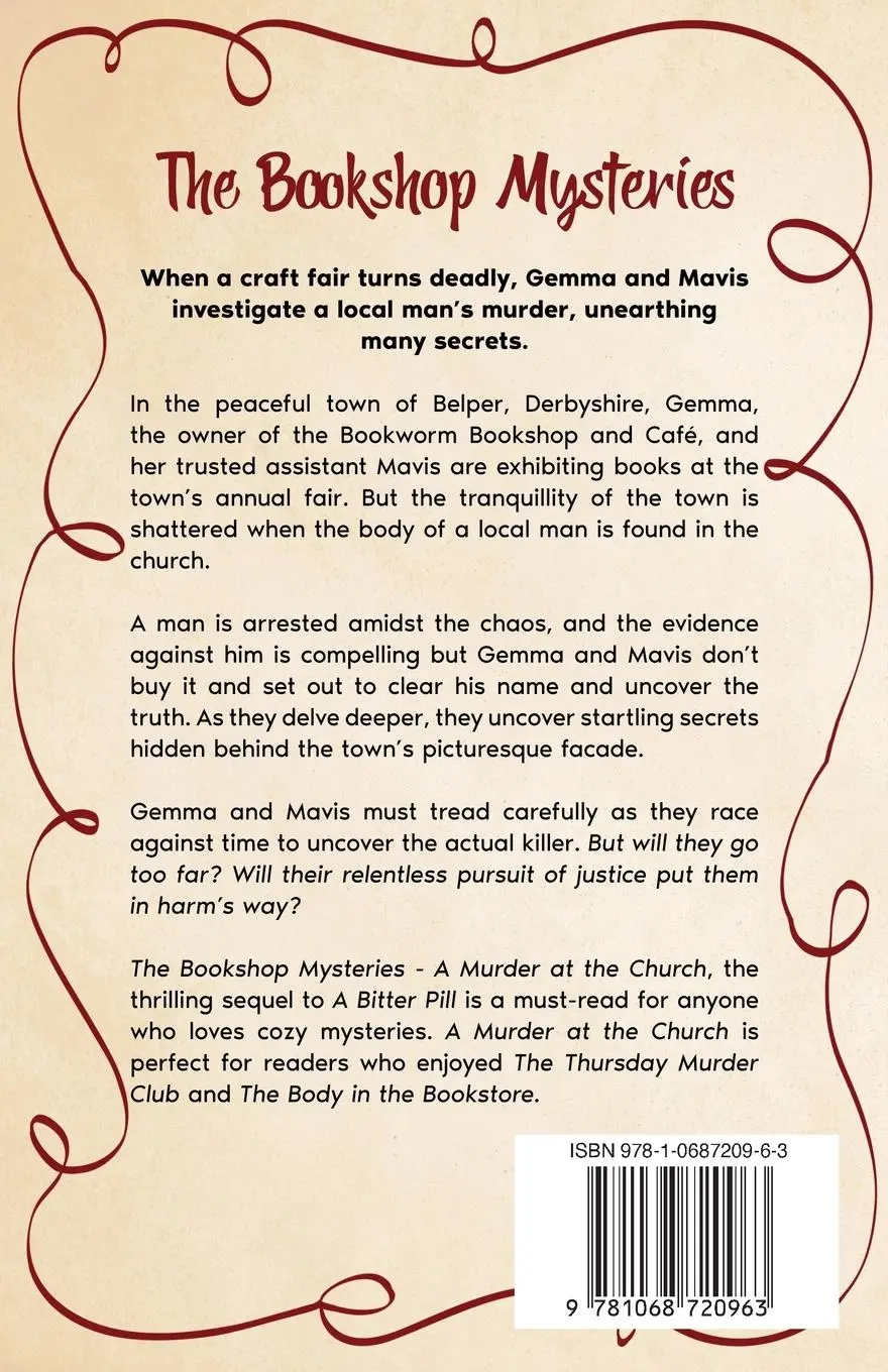 Rückseite: 9781068720963 | The Bookshop Mysteries | A Murder at the Church | S. A. Reeves | Buch
