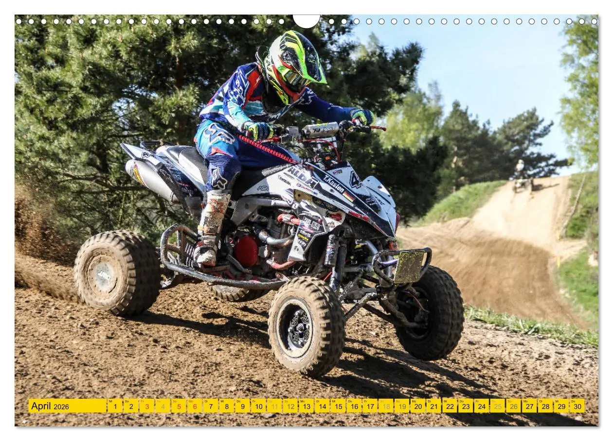 Bild: 9783457690963 | Quad`s action auf vier rädern (Wandkalender 2026 DIN A3 quer),...