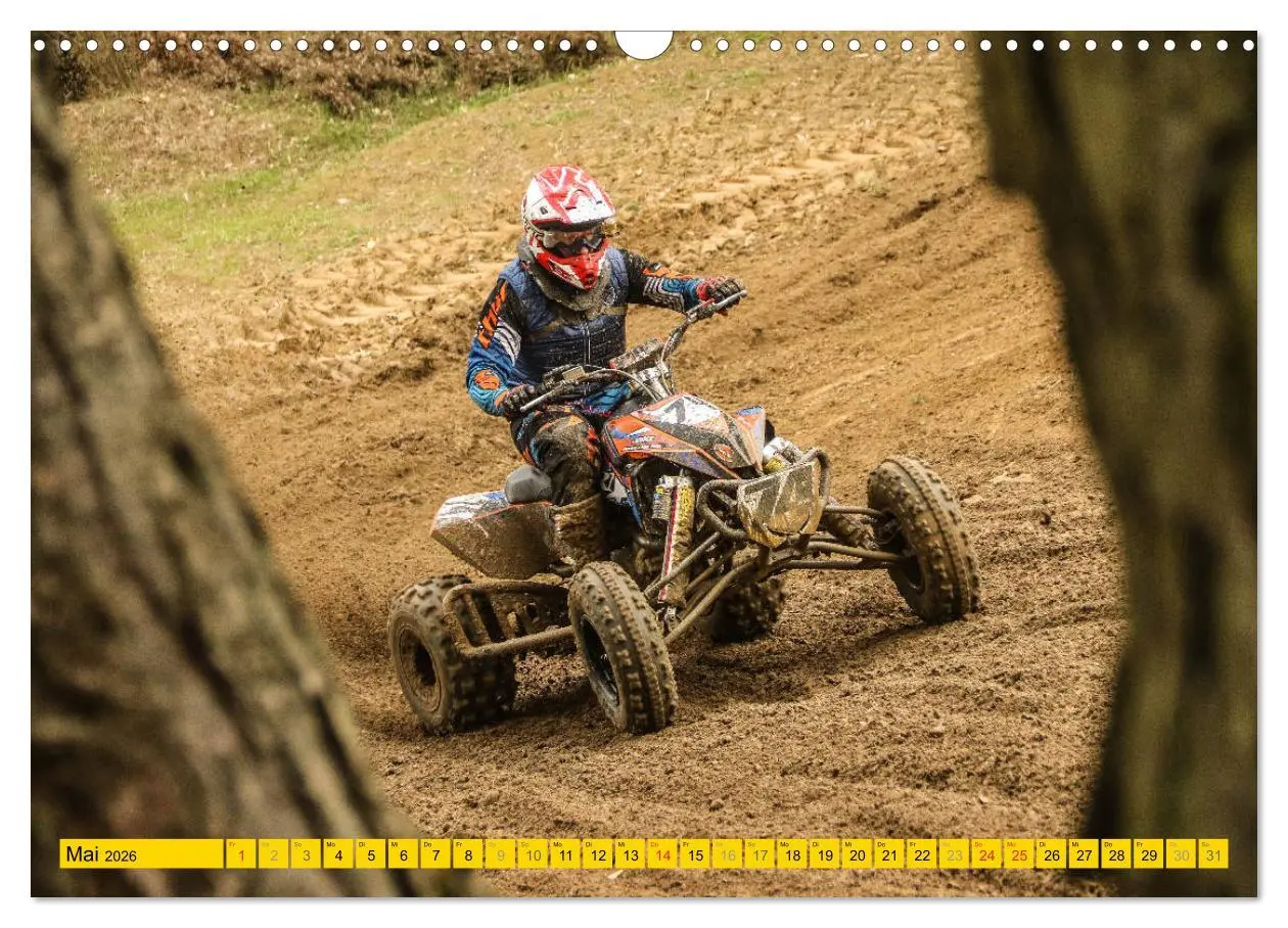 Bild: 9783457690963 | Quad`s action auf vier rädern (Wandkalender 2026 DIN A3 quer),...