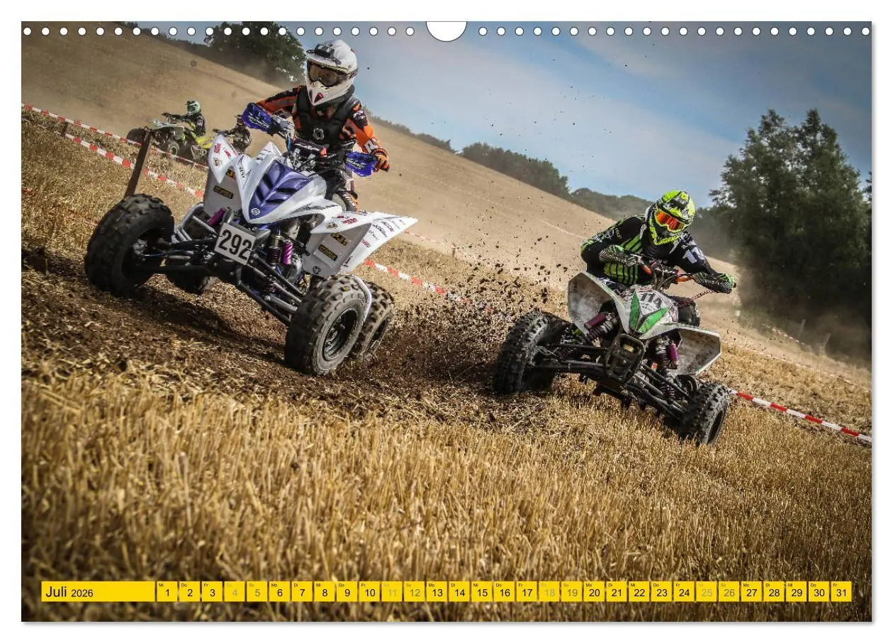 Bild: 9783457690963 | Quad`s action auf vier rädern (Wandkalender 2026 DIN A3 quer),...