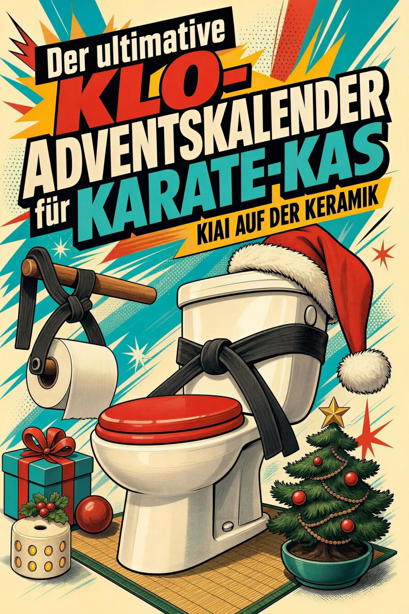 Cover: 9783696110963 | Der ultimative Klo-Adventskalender für Karate-Kas | Felix Weber | Buch