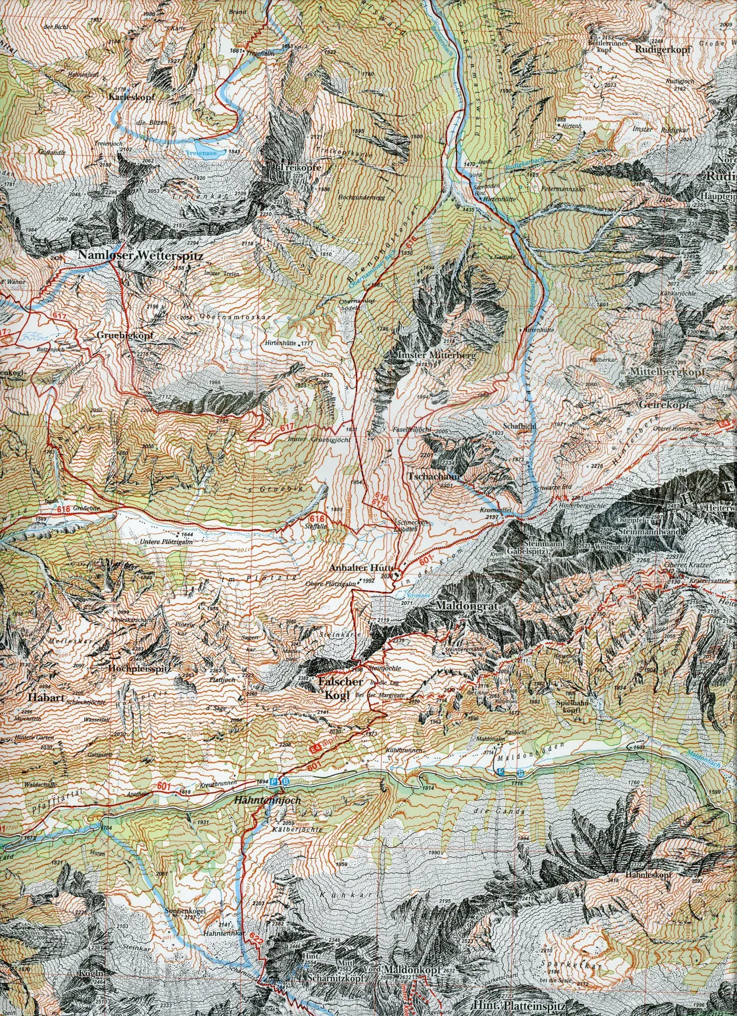 Bild: 9783937530963 | DAV Alpenvereinskarte 03/4 Lechtaler Alpen Heiterwand und...