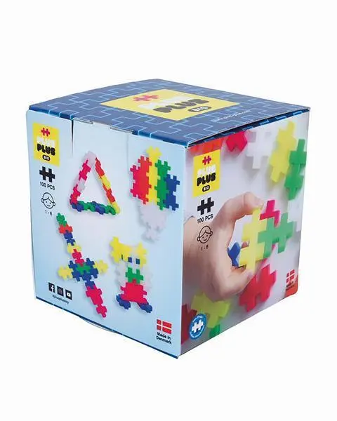 Cover: 5710409201063 | 100 Kreativ Bausteine BIG Neon | 9603411 | 2021 | PLUS PLUS