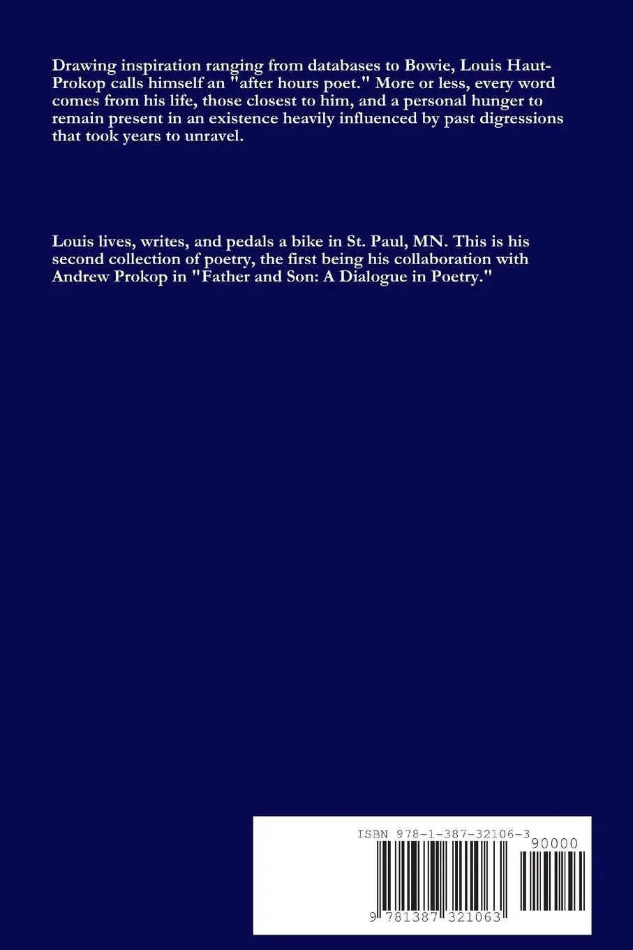 Rückseite: 9781387321063 | Due on Tuesday And Other Deadlines I've Missed | Louis Haut-Prokop