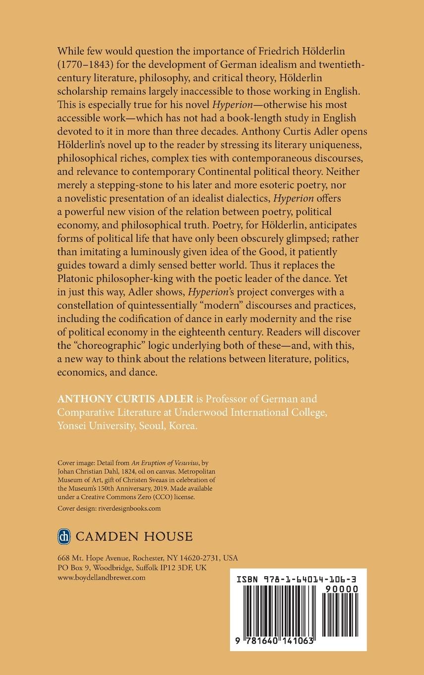 Rückseite: 9781640141063 | Politics and Truth in Hölderlin | Anthony Curtis Adler | Buch | 2021