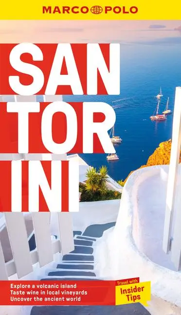 Cover: 9781917131063 | Santorini Marco Polo Pocket Travel Guide - with pull out map | Polo