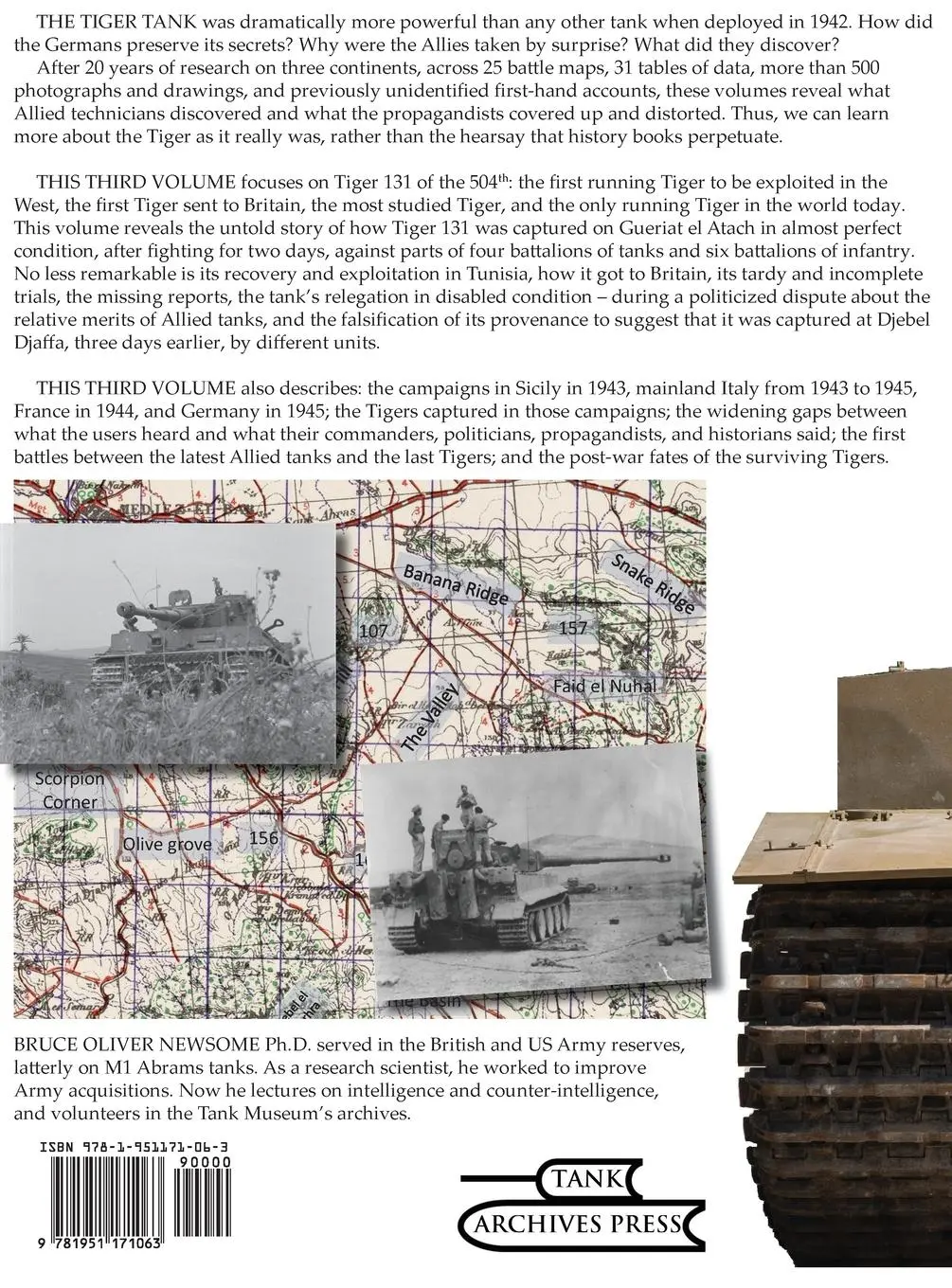 Rückseite: 9781951171063 | The Tiger Tank and Allied Intelligence | Bruce Oliver Newsome | Buch