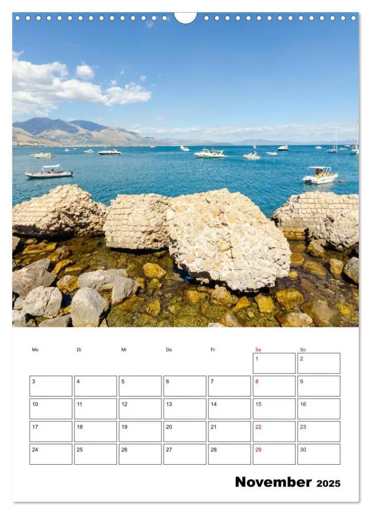 Bild: 9783435941063 | Gaeta Italien (Wandkalender 2025 DIN A3 hoch), CALVENDO Monatskalender