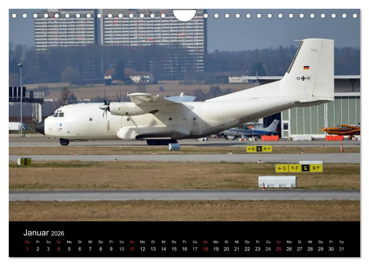 Bild: 9783516121063 | Militär Air-Cargo (Wandkalender 2026 DIN A4 quer), CALVENDO...