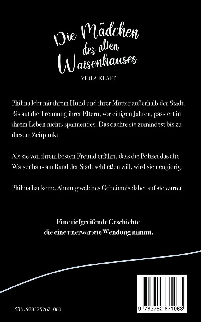 Rückseite: 9783752671063 | Die Mädchen des alten Waisenhauses | Viola Kraft | Taschenbuch | 2020