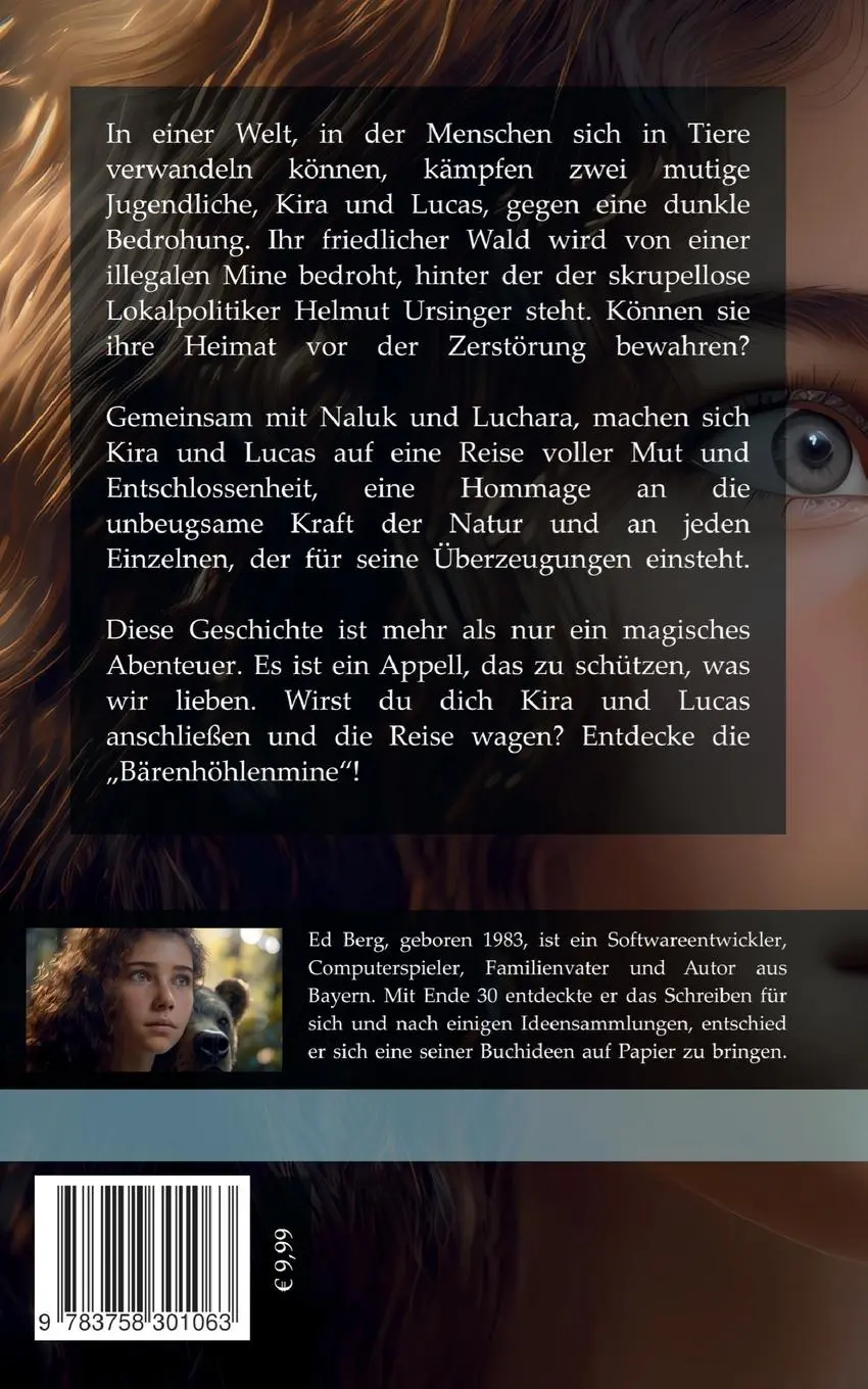 Rückseite: 9783758301063 | Kira, die Wandlerin - 03 - Bärenhöhlenmine | Ed Berg | Taschenbuch