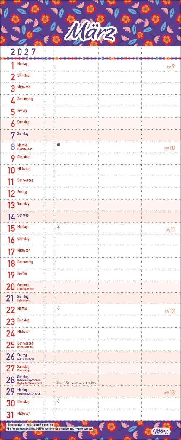 Bild: 9783819301063 | Familientimer Alles ist planbar 2027 | Verlag Korsch | Kalender | 2027