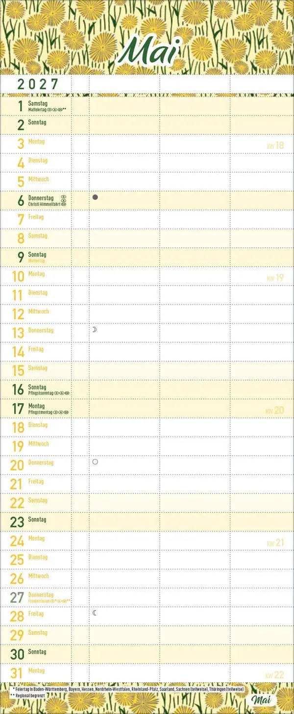 Bild: 9783819301063 | Familientimer Alles ist planbar 2027 | Verlag Korsch | Kalender | 2027