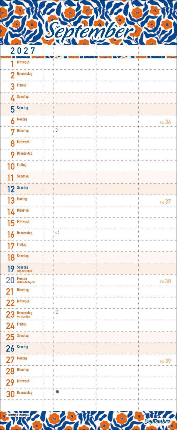 Bild: 9783819301063 | Familientimer Alles ist planbar 2027 | Verlag Korsch | Kalender | 2027