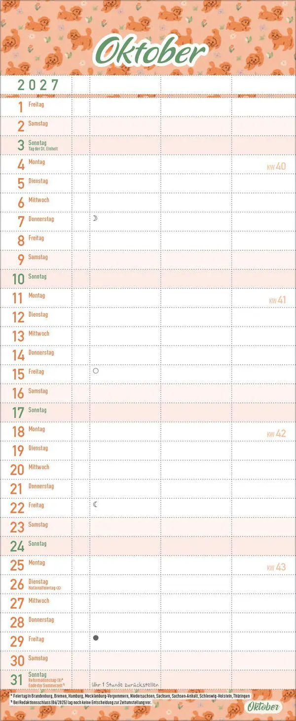 Bild: 9783819301063 | Familientimer Alles ist planbar 2027 | Verlag Korsch | Kalender | 2027