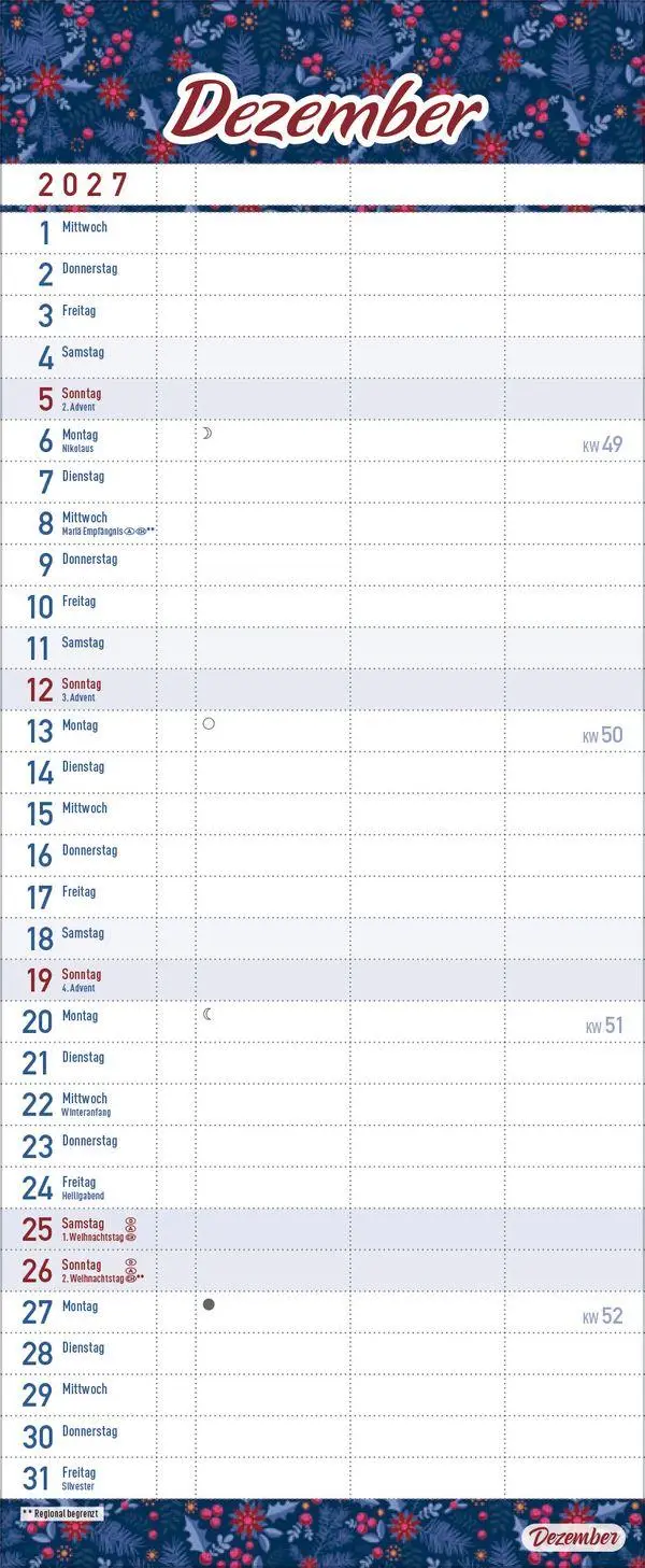 Bild: 9783819301063 | Familientimer Alles ist planbar 2027 | Verlag Korsch | Kalender | 2027