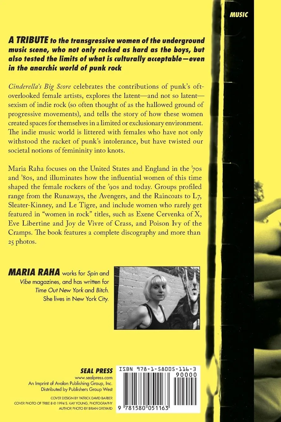 Rückseite: 9781580051163 | Cinderella's Big Score | Women of the Punk and Indie Underground