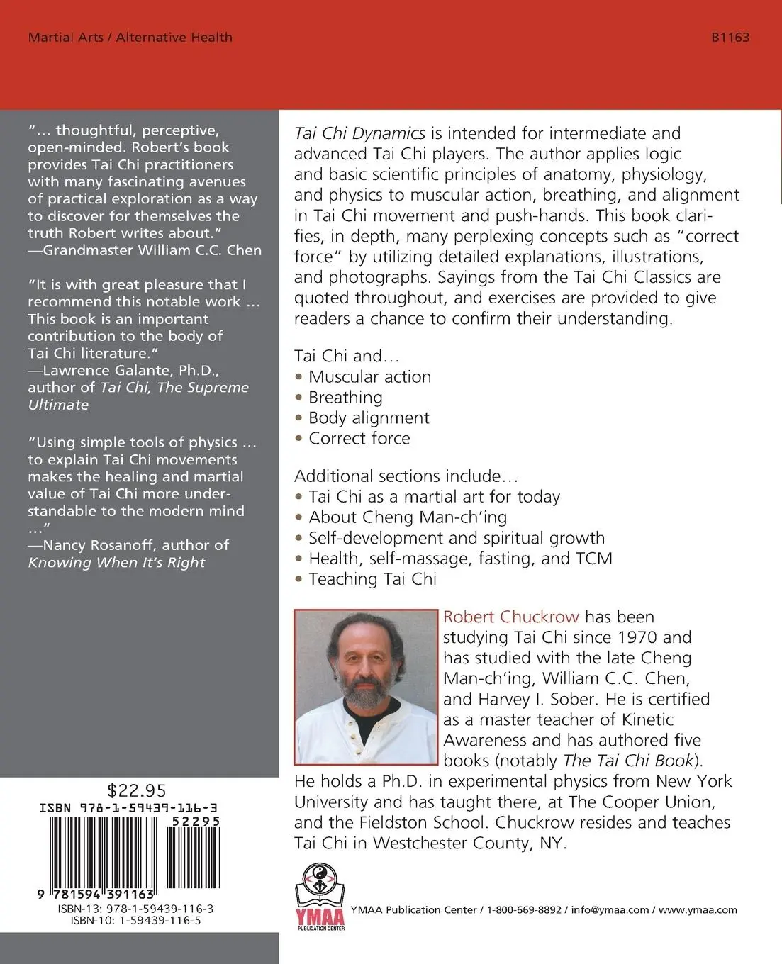 Rückseite: 9781594391163 | Tai CHI Dynamics | Robert Chuckrow | Taschenbuch | Englisch | 2008