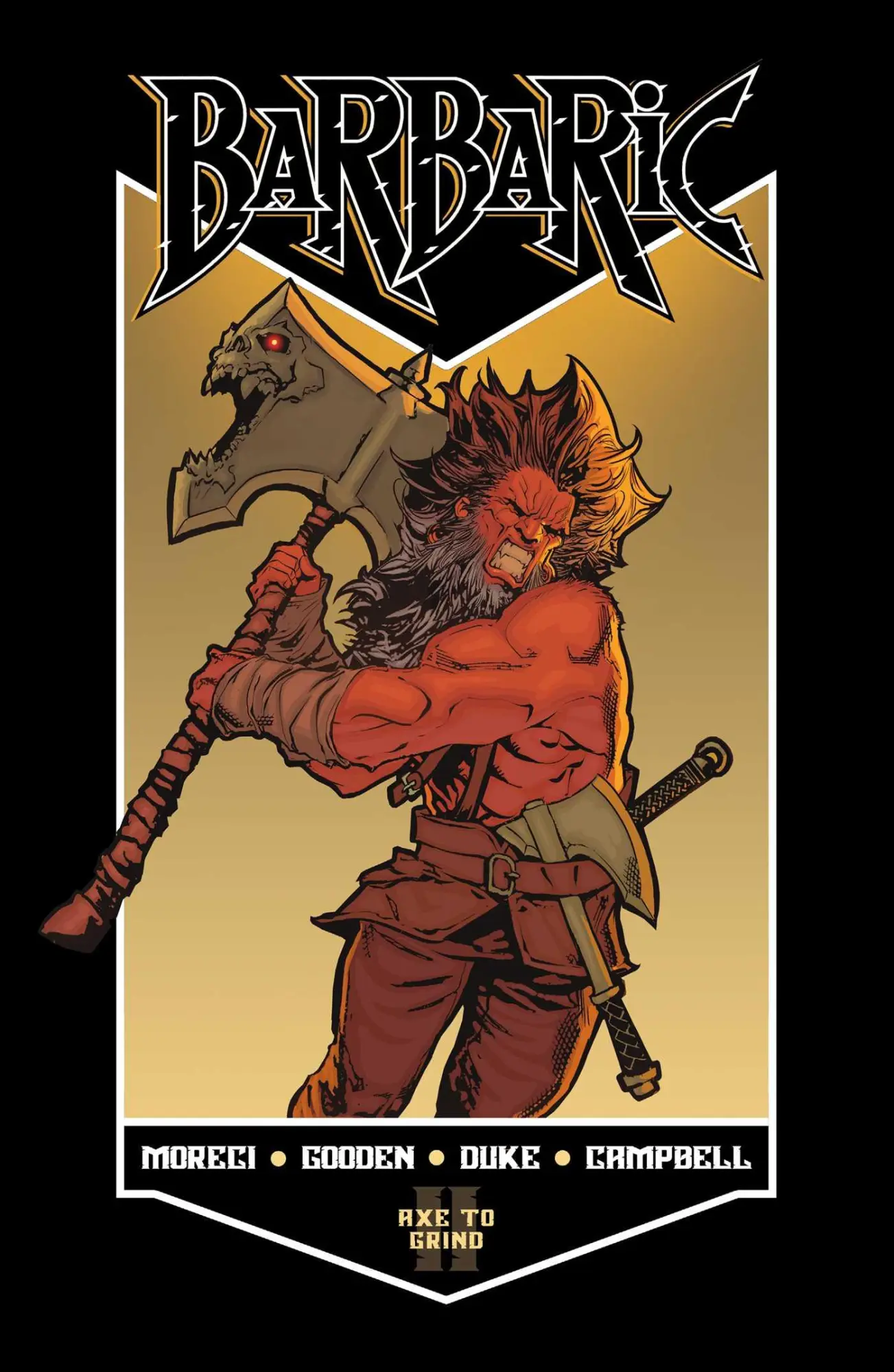 Cover: 9781638491163 | Barbaric Vol. 2 | Axe to Grind | Michael Moreci | Taschenbuch | 2023
