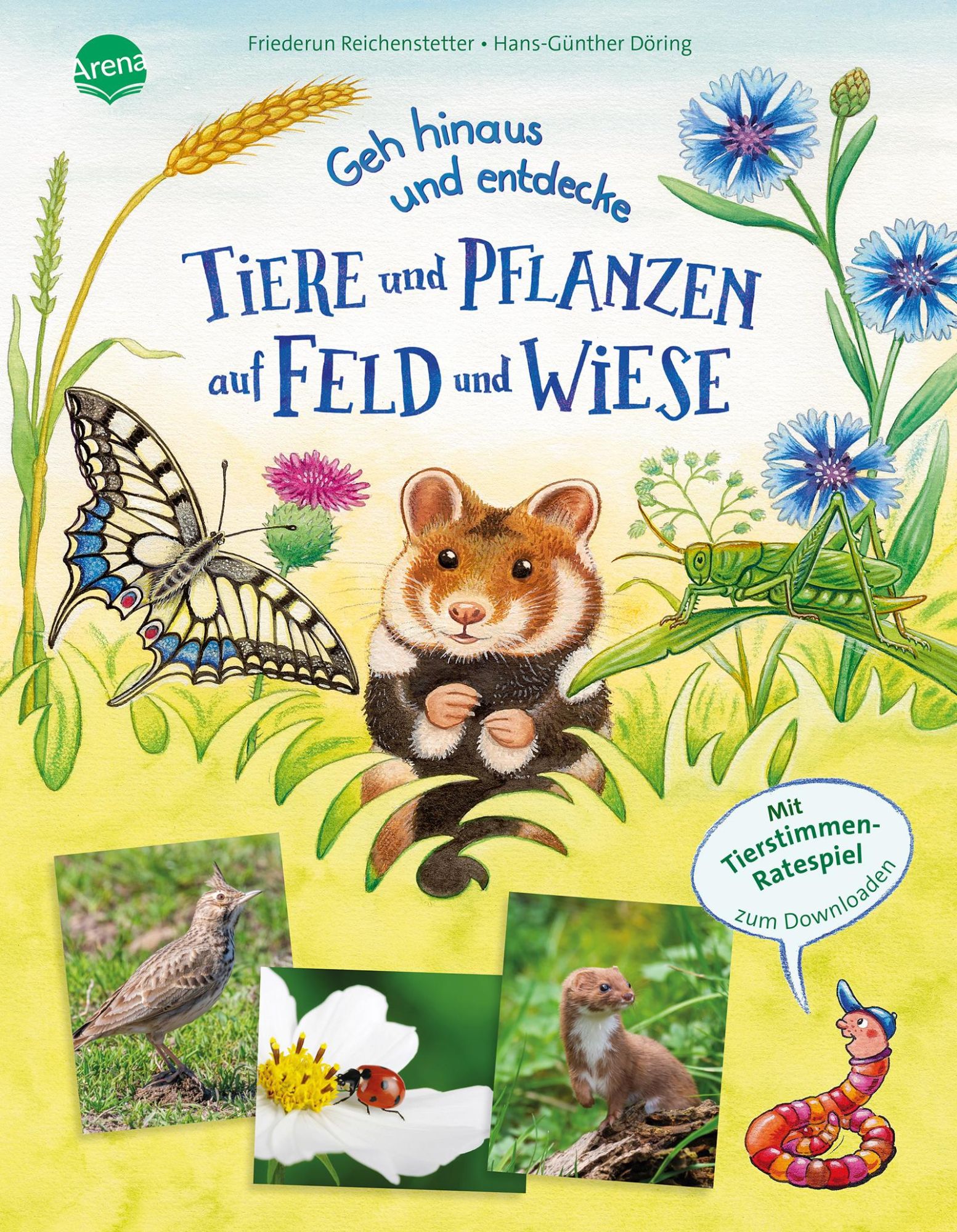 Cover: 9783401721163 | Geh hinaus und entdecke. Tiere und Pflanzen auf Feld und Wiese | Buch