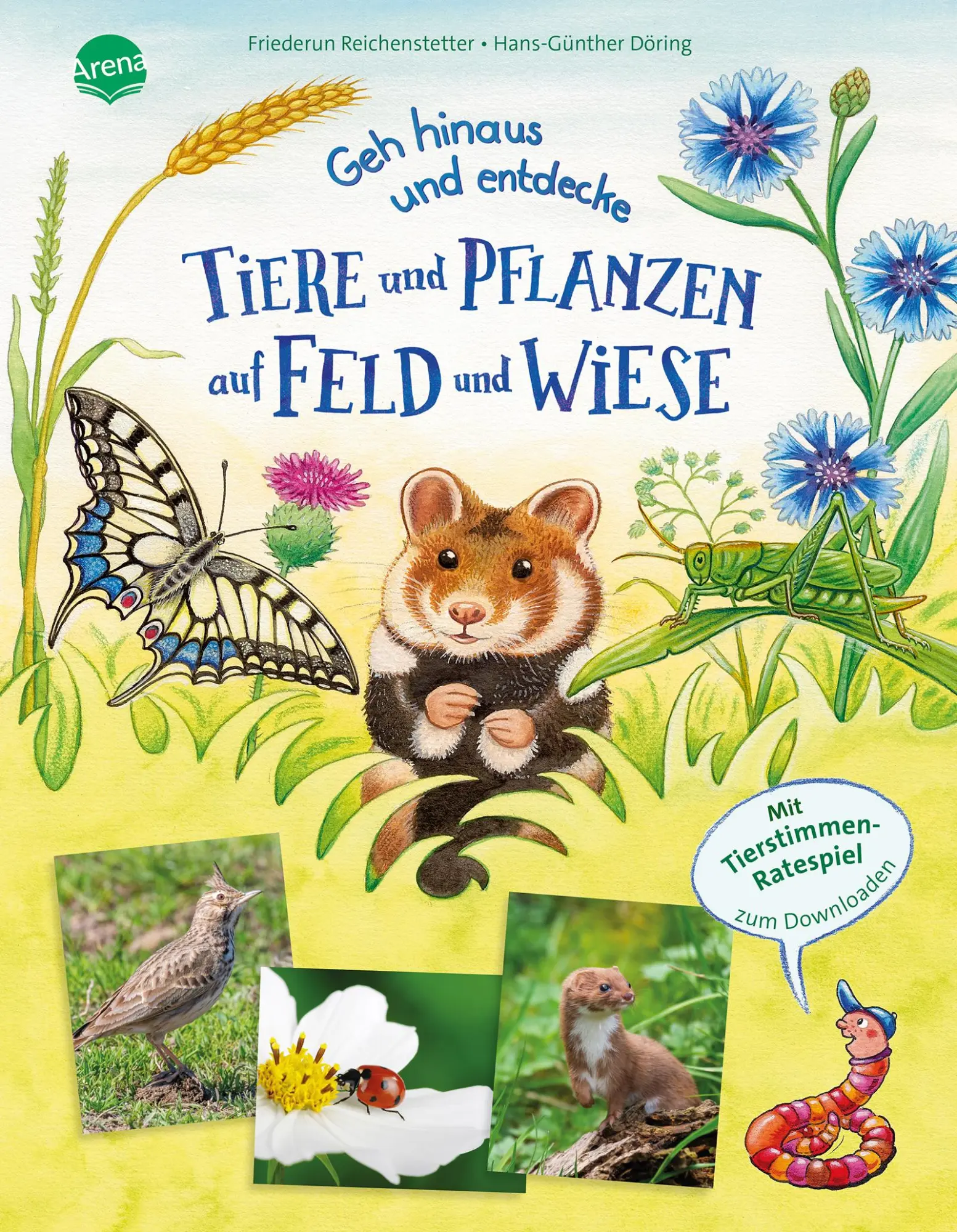 Cover: 9783401721163 | Geh hinaus und entdecke. Tiere und Pflanzen auf Feld und Wiese | Buch