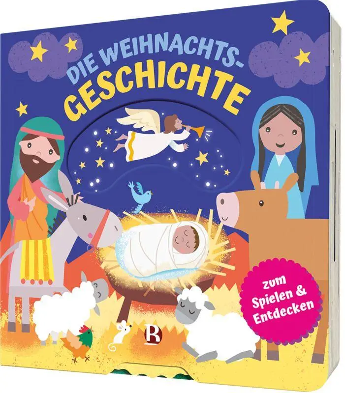 Cover: 9783417281163 | Die Weihnachtsgeschichte zum Spielen und Entdecken | Suzy Senior