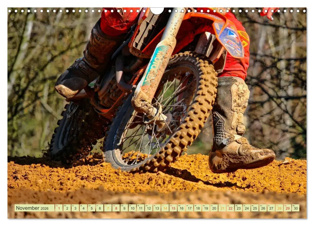 Bild: 9783457951163 | Motocross - so cool (Wandkalender 2026 DIN A3 quer), CALVENDO...