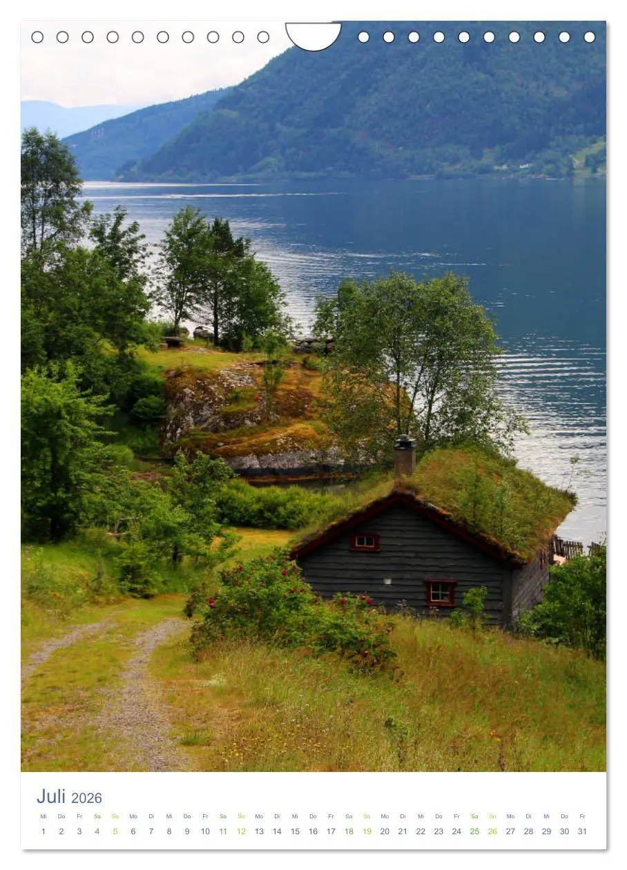 Bild: 9783516421163 | Norwegen - Unterwegs im Fjordland (Wandkalender 2026 DIN A4 hoch),...