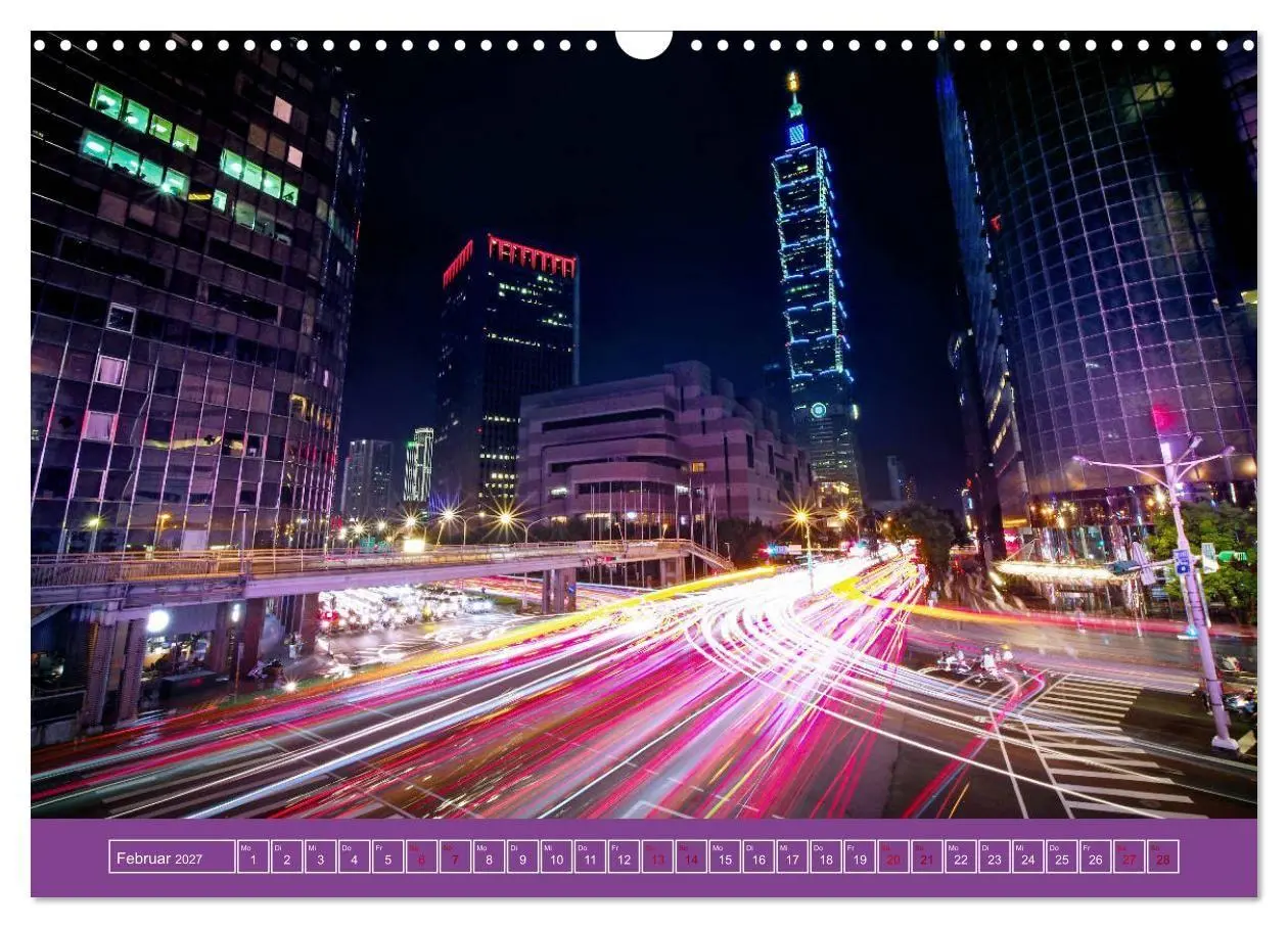 Bild: 9783516801163 | Metropolen - Asiens schönste Städte bei Nacht (Wandkalender 2027...