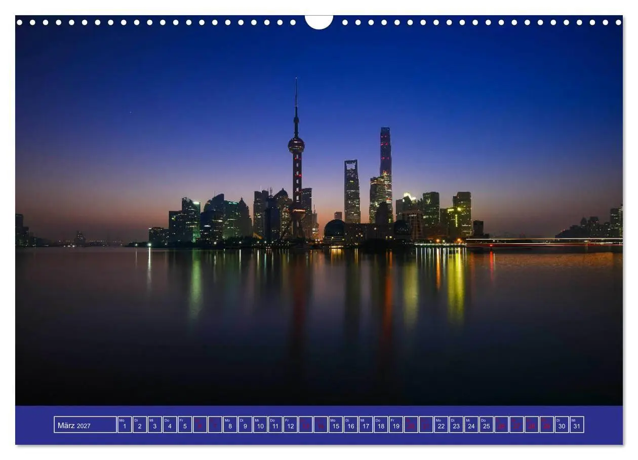 Bild: 9783516801163 | Metropolen - Asiens schönste Städte bei Nacht (Wandkalender 2027...