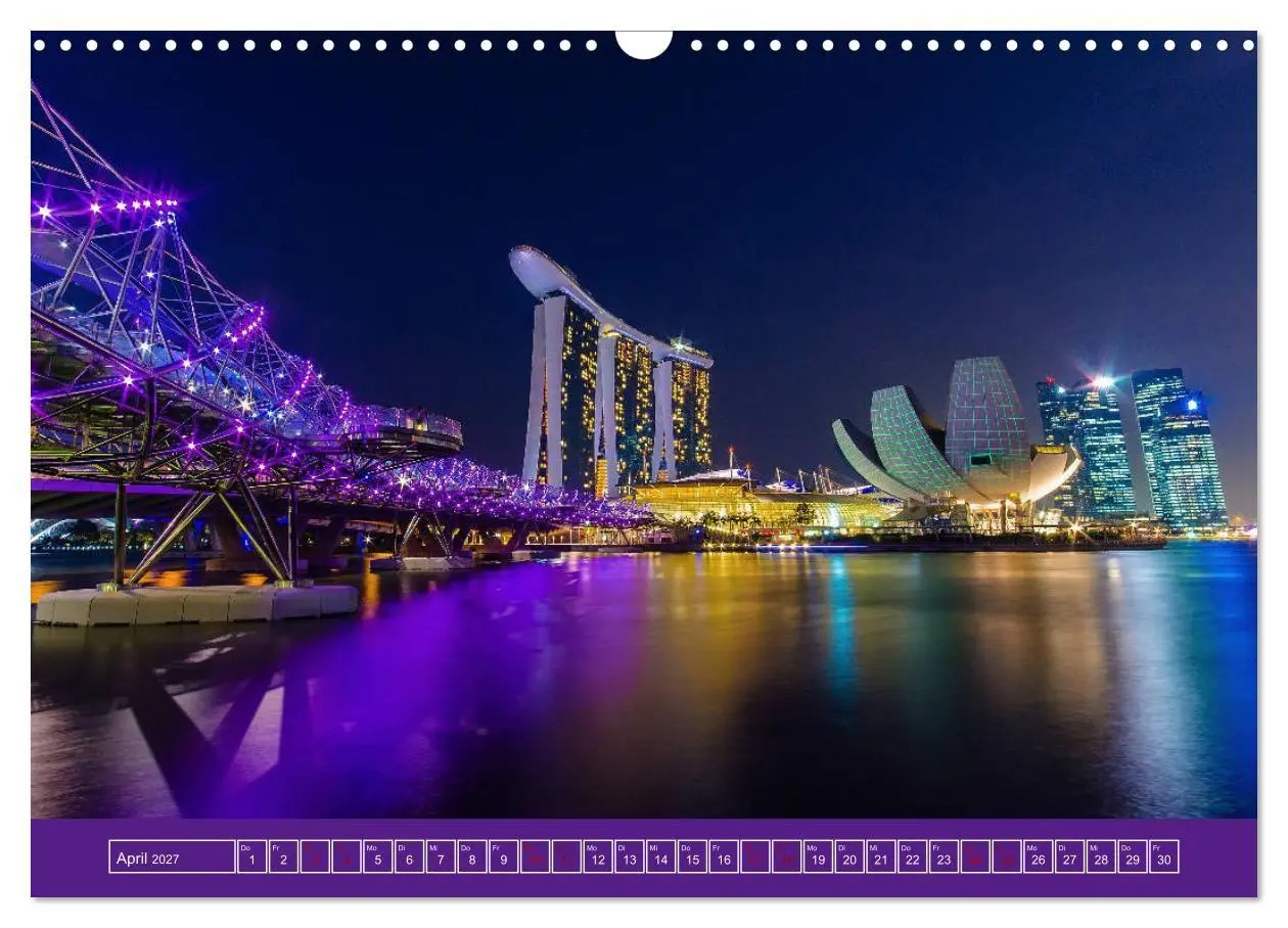 Bild: 9783516801163 | Metropolen - Asiens schönste Städte bei Nacht (Wandkalender 2027...