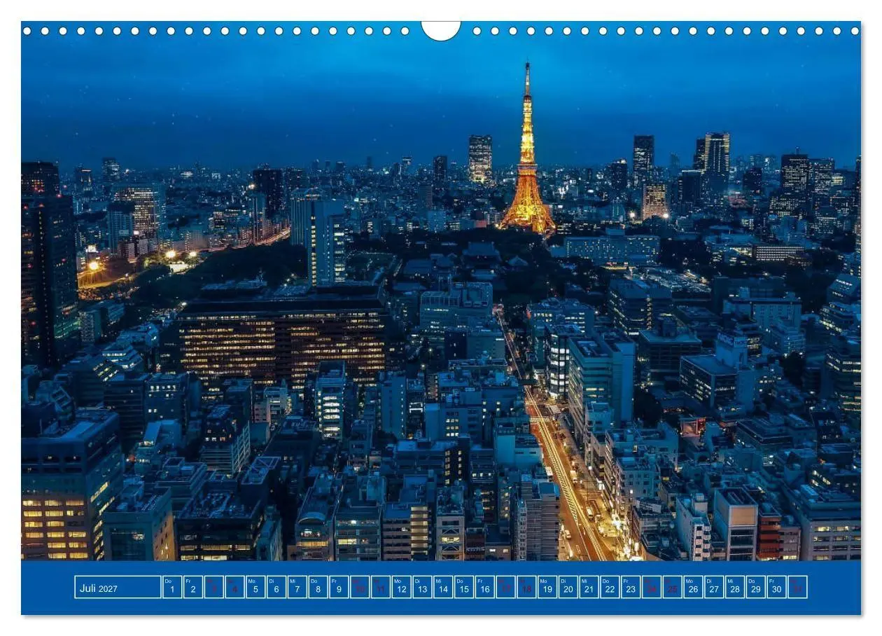 Bild: 9783516801163 | Metropolen - Asiens schönste Städte bei Nacht (Wandkalender 2027...