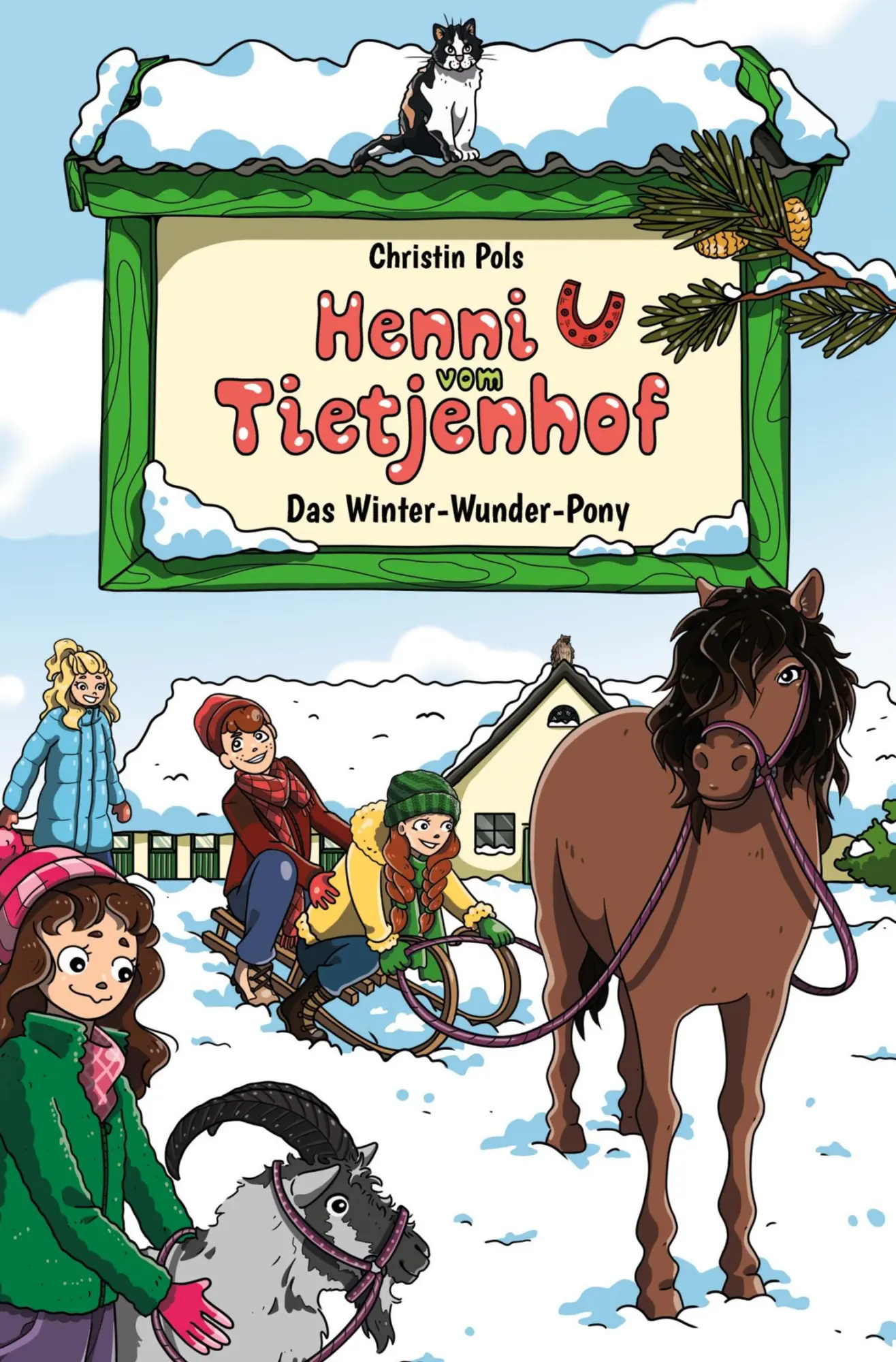 Cover: 9783757921163 | Henni vom Tietjenhof (4) - Das Winter-Wunder-Pony | Christin Pols