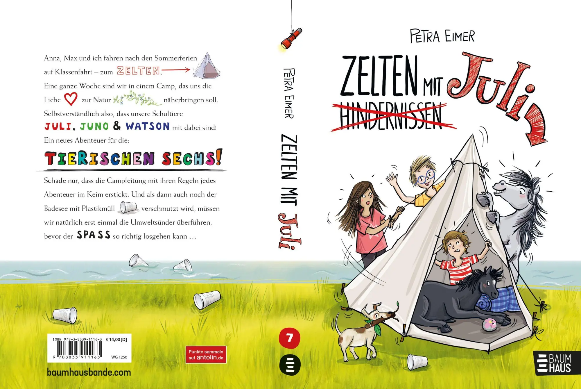 Bild: 9783833911163 | Zelten mit Juli | Petra Eimer | Buch | Juli | 192 S. | Deutsch | 2026