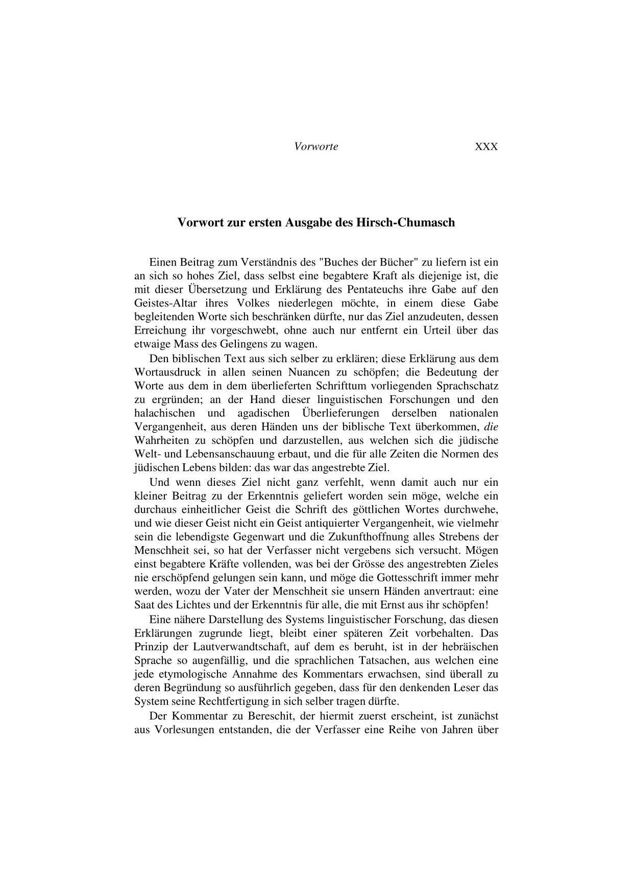 Bild: 9783907401163 | Die fünf Bücher der Tora | Bereschit | Rabbiner Mendel Hirsch (u. a.)