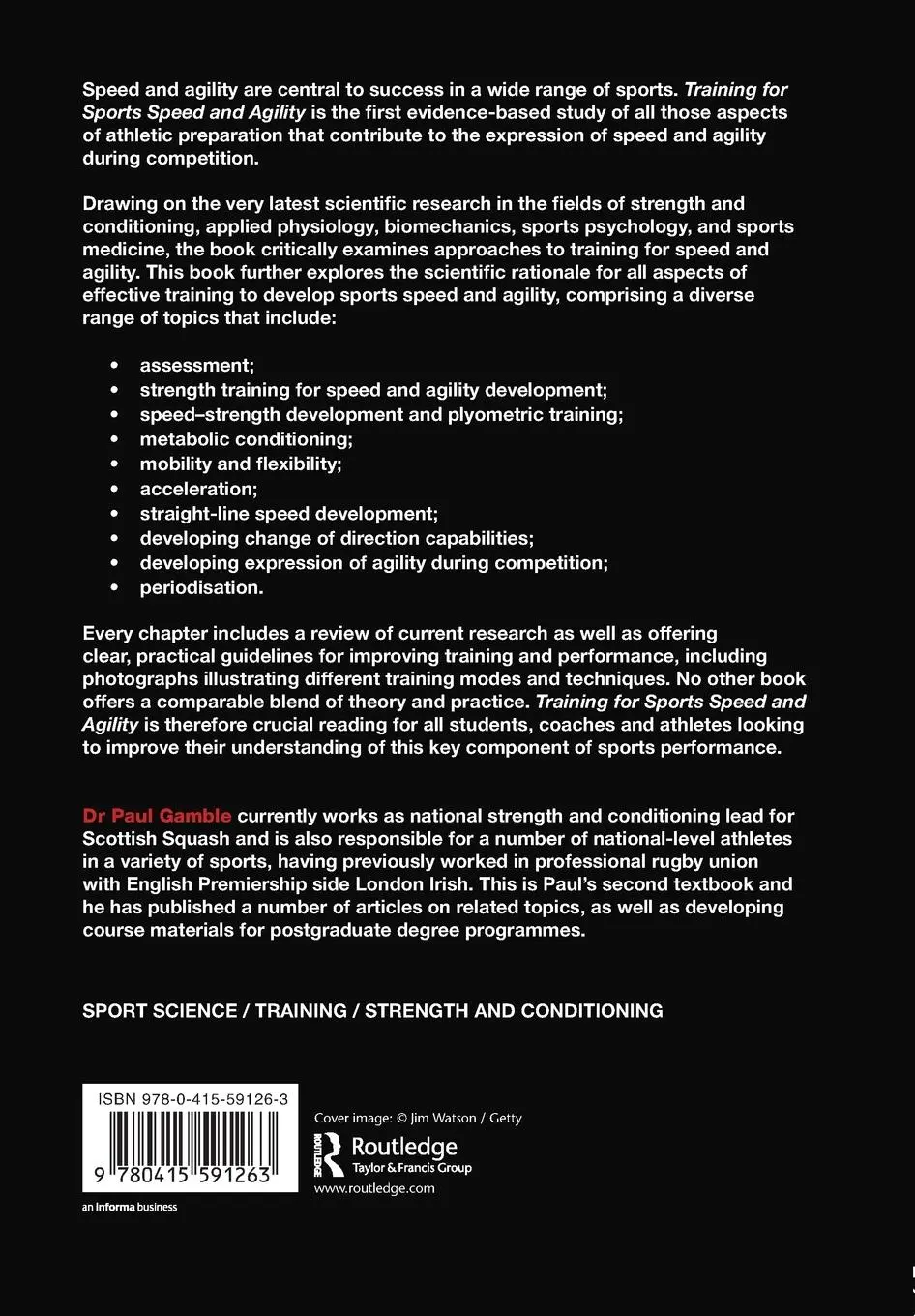 Rückseite: 9780415591263 | Training for Sports Speed and Agility | An Evidence-Based Approach