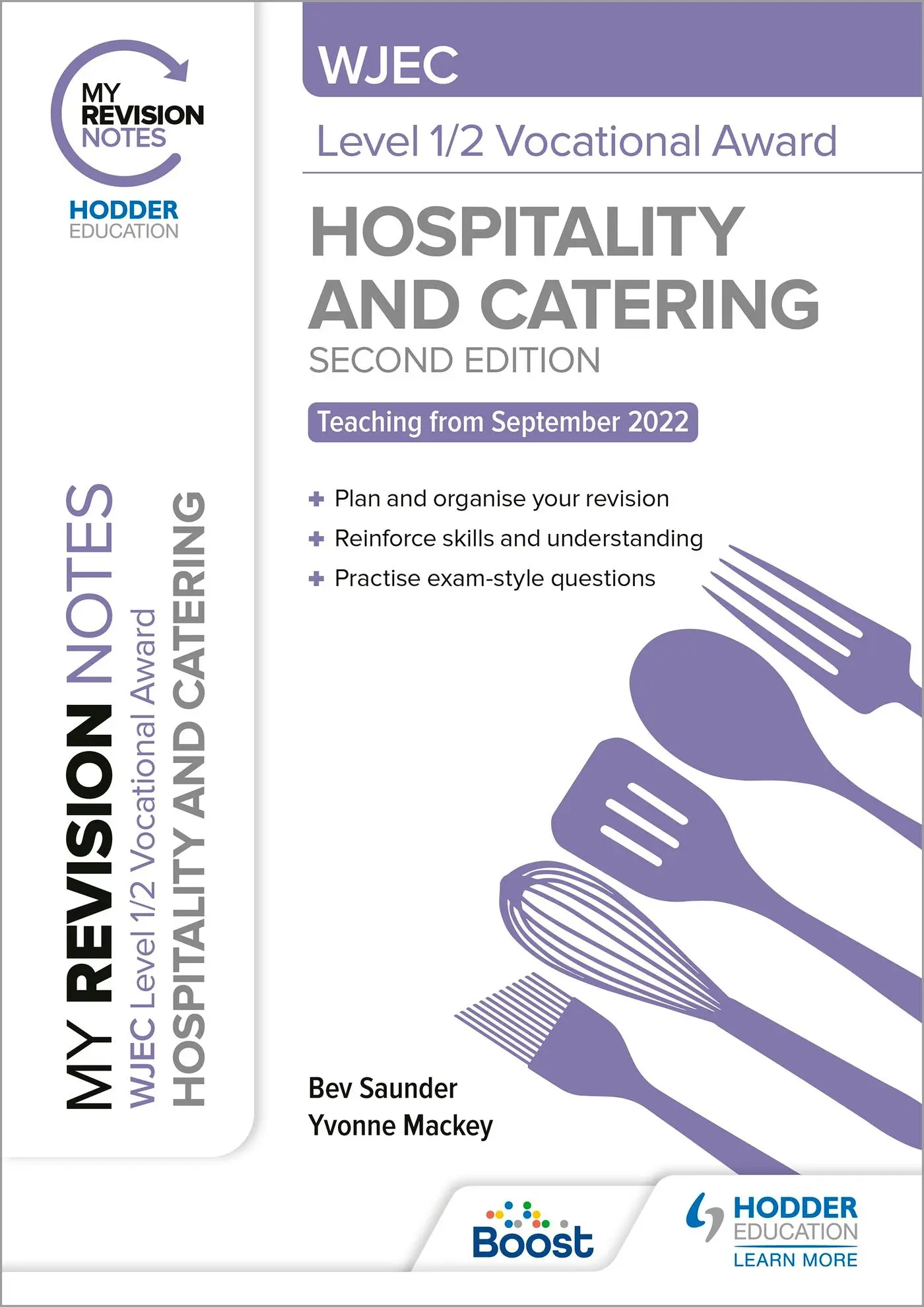 Cover: 9781398361263 | My Revision Notes: WJEC Level 1/2 Vocational Award in Hospitality...