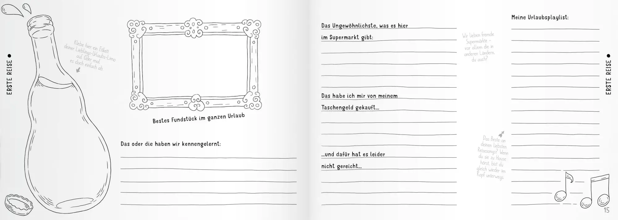 Bild: 9783000691263 | Ab ins Abenteuer | MEIN REISETAGEBUCH | Claudia Schaumann | Buch
