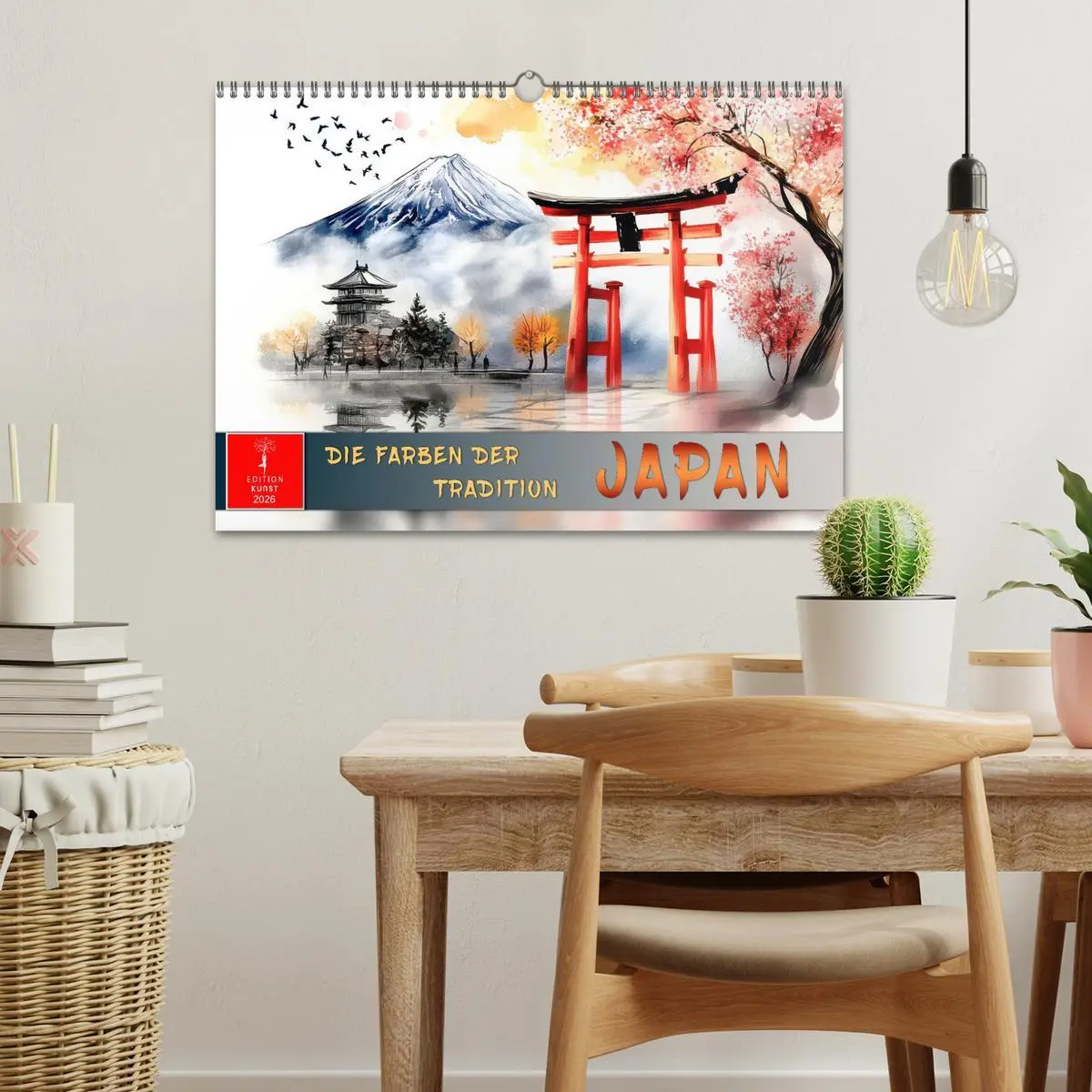 Bild: 9783457251263 | Japan - die Farben der Tradition (Wandkalender 2026 DIN A3 quer),...